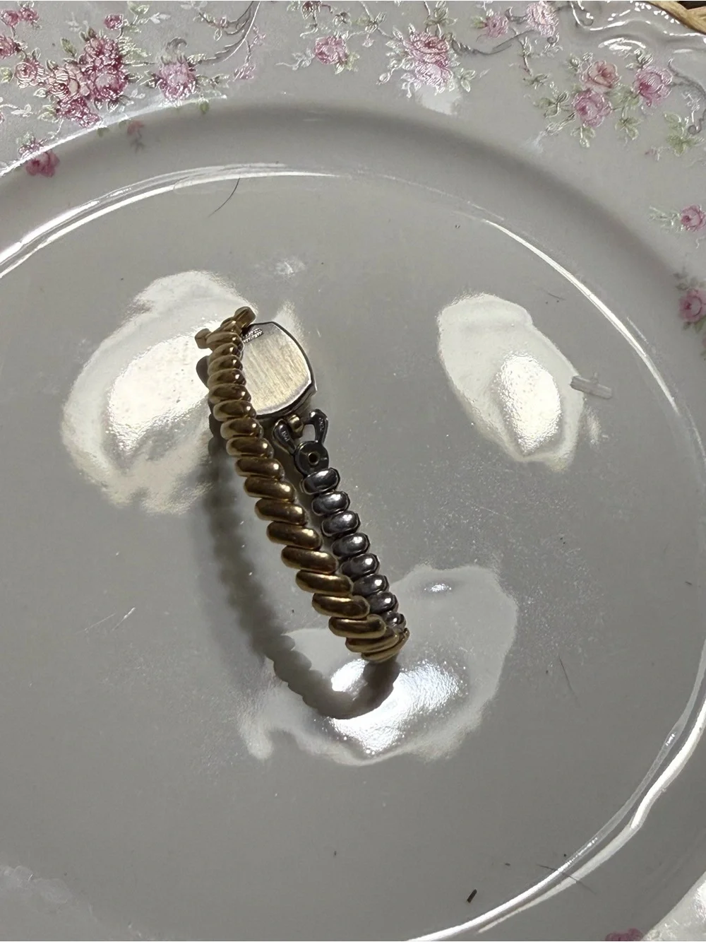 Vintage 40s/50s Gold-Tone Gruen 10k GF Women's Bracelet Watch - Gold